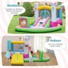 Safstar Inflatable Bounce House w/ Slide Jumping Area Obstacle Ball Pit without Blower - 4 of 4