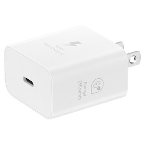 Samsung 25W Super Fast USB-C Wall Charger - White - 1 of 4