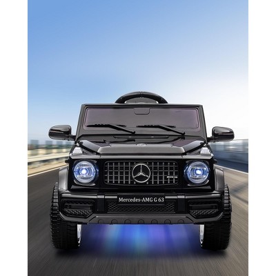 Kids 12V Ride-On Car,Licensed Mercedes G63 with Remote Control, Wheels Suspension