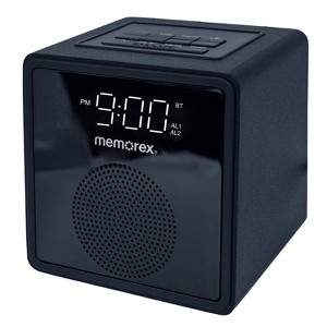 Memorex® Digital Alarm Clock Radio, MET777 in Black - 1 of 4