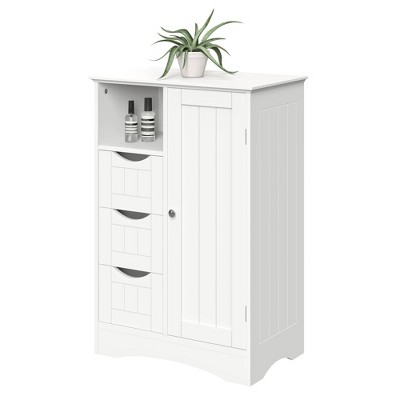 Ashland One Door Floor Cabinet White - RiverRidge Home