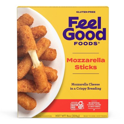 Feel Good Foods Gluten Free Frozen Mozzarella Sticks - 8oz