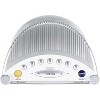 Sangean RCR-3 AM/FM Atomic Digital/Analog Clock Radio (White), One Size - 3 of 3