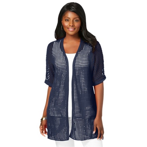 Knee length clearance cardigan plus size