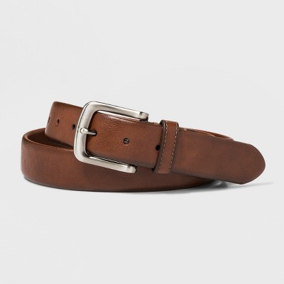 mens cognac belt