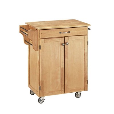 Kitchen Carts And Islands with Wood Top Brown - Home Styles