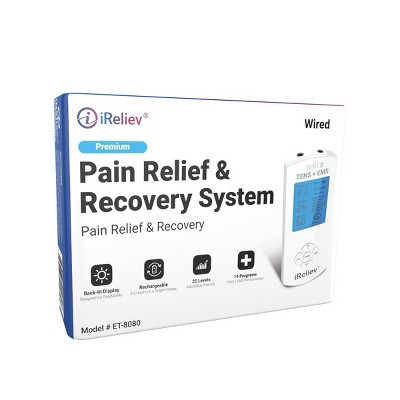 iReliev Premium TENS + EMS Pain Relief & Recovery