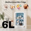 SUGIFT Portable 6-Can Mini Fridge - White - 4 of 4