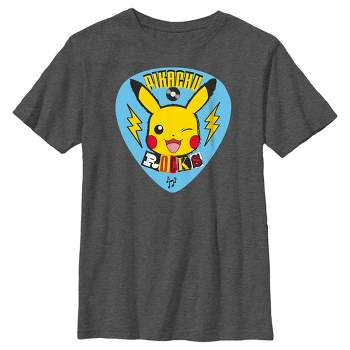 Boy's Pokemon Pikachu Rocks T-Shirt