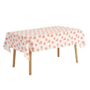 Unique Bargains Dining Waterproof Washable Soft Polyester Tablecloth 1 Pc - 1 of 4