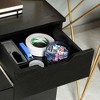 NicBex Mobile File Cabinet with Double Door,Office Cabinet with Metal Handles and Casters,Modern Cabinet,Filing Cabinets for Home Office - 4 of 4