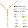 14K Gold/Silver Plated Infinity Long Charm Necklace Trendy Non Tarnish Waterproof Jewelry - 2 of 4