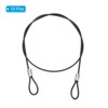 Unique Bargains Stainless Steel Stage Lighting Luggage Lock Double Loop Safety Lock Cables - 3 of 4