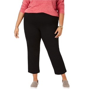 Style & Co. Womens Solid Casual Trouser Pants - 1 of 1
