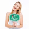 Big Dot of Happiness Elf Squad - Kids Elf Christmas and Birthday Party Photo Booth Props Kit - 20 Count - 3 of 4