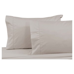Cotton Sateen Pillowcase Pair (King) White 750 Thread Count - Tribeca Living , Size: King Pillowcases