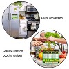 Kitchen Condiment Recipe Conversion Chart Magnetic Waterproof Sticker(Green) - 4 of 4