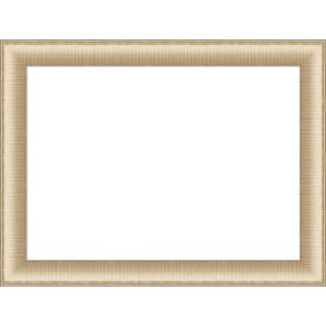 Amanti Art Elegant Brushed Honey Framed Dry Erase Magnetic Board - 1 of 4