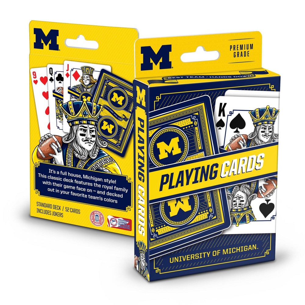 NCAA Michigan Wolverines Classic Series Playing Cards