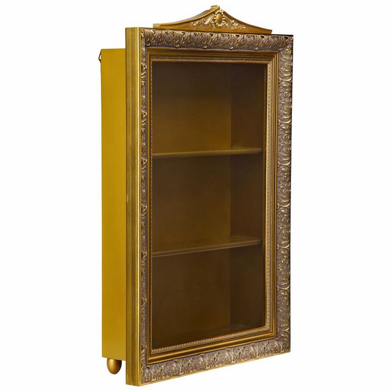 Design Toscano Eggs of the Tsar Wall Curio Display Cabinet, 3 of 7