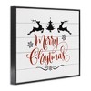 Stupell Industries Merry Christmas with Reindeer, 20" x 16" - 3 of 4