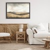 Stupell Industries Brown Landscape Hills Floating Frame Canvas Art - 3 of 4