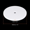 Unique Bargains Acrylic 360 Degree Rotating Durable Convenient Lazy Susan Base Turntable 2 Pcs - 2 of 4