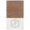 Linum Home Textiles 100% Turkish Cotton MONICA 3PC Embellished Towel Set - 3 of 4