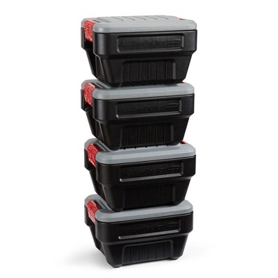 Rubbermaid 48 & 8 Gallons Action Packer Lockable Latch Storage Box