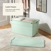45gal Wheeled Latching Storage Tote Green - Brightroom™ - 4 of 4