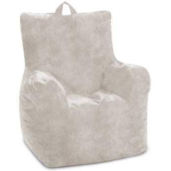 20" Pasadena Faux Fur Bean Bag Chair - Posh Creations