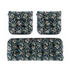Outdoor Chair Cushions,3 Piece Loveseat Outdoor Cushions Set,Tufted/Wicker Patio Cushion for Patio Furniture All Weather,44“x19 x5,Floral - 2 of 4