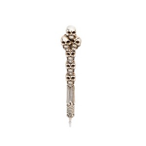 Beachcombers Catacombs Resin Pen Resin Ocean Coastal Nautical Beach Pirate Skulls Writing Gift 1.38 X 0.98 X 6.5 - 1 of 2