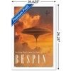 Trends International Star Wars: Bespin - Visit Bespin by Russell Walks 23 Framed Wall Poster Prints - 3 of 4
