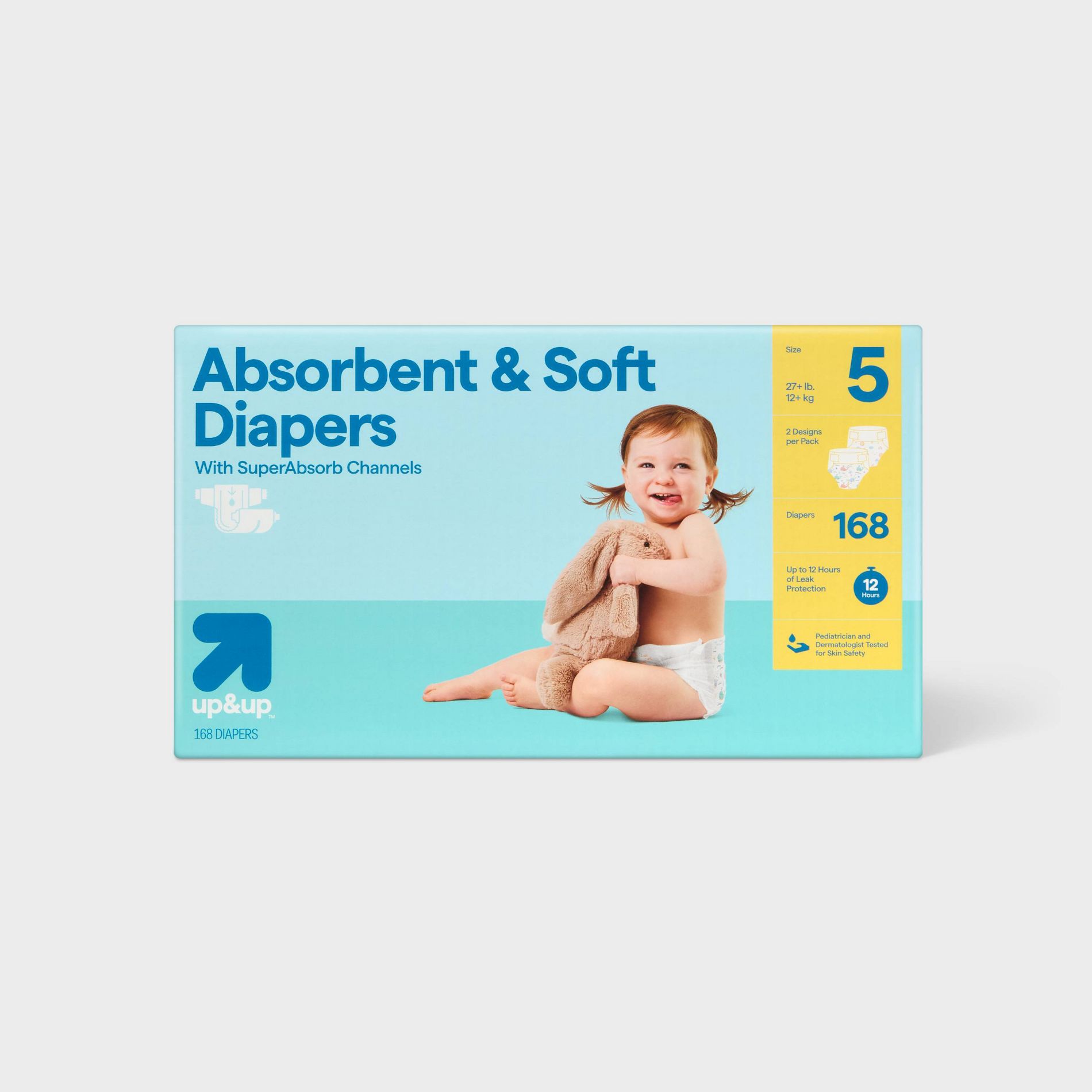 Disposable Diapers - Size 5 - 168ct - up&up™