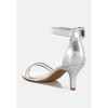 Ninto Metallic Faux Leather Kitten Women Heels - 3 of 4