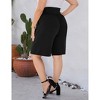 Clearlove Women's Plus Size Wide Leg Pants Casual Loose Lounge Pants with Pockets - 4 of 4