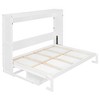 Polibi Queen Murphy Cabinet Bed with Vanity Desk, Mirror & Drawers - 4 of 4