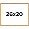 PosterPalooza | Classic Modern Gold Picture Frame - UV Acrylic, Backing Board, Hanging Hardware Included - 2 of 4