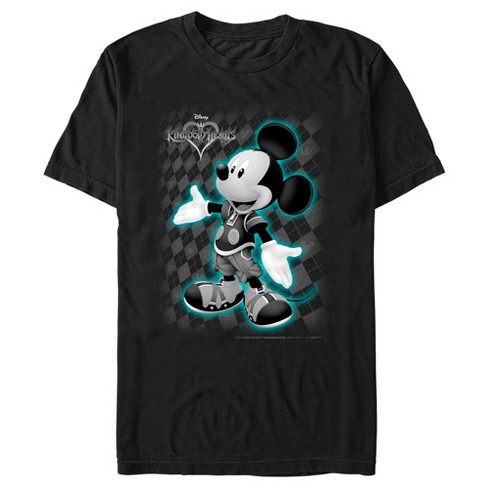 Men's Kingdom Hearts 1 King Mickey T-Shirt - Black - 2X Large