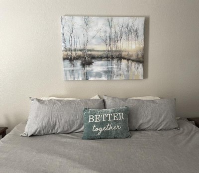 30" X 40" Calm Reflections By Studio Arts Canvas Art Print ...