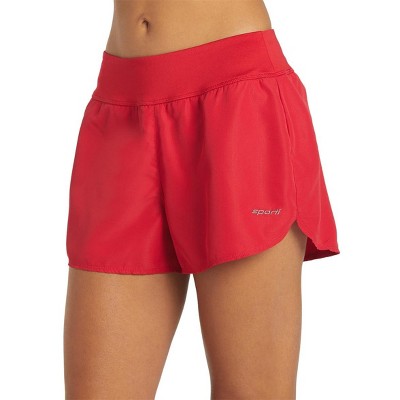 Sporti Sporti Women's Hybrid II 2.5" Board Short Red Small