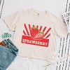 Simply Sage Market Strawberry Rays Boxy Crop Top - 2 of 4