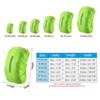 Unique Bargains Waterproof Backpack Rain Cover with Vertical Reflective Strap - 2 of 4