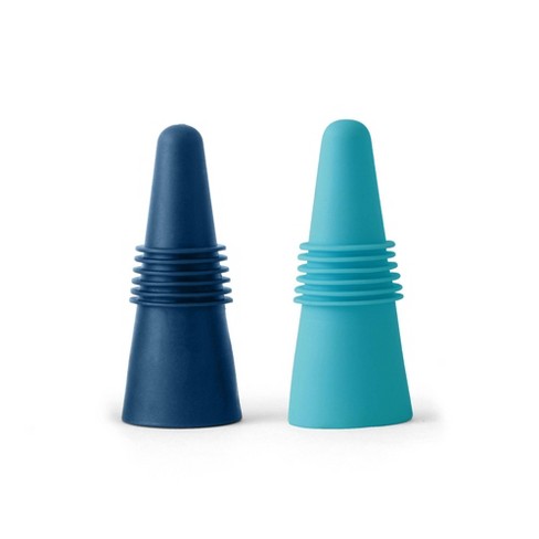 Starburst Silicone Bottle Stoppers Set of 2 by True