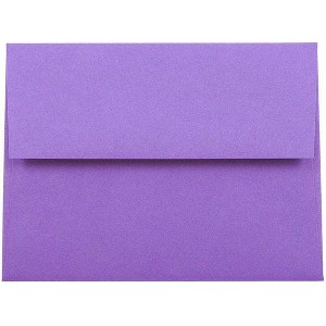 JAM PAPER #10 Business Colored Window Envelopes - 4 1/8 x 9 1/2 - Violet Recycled - 100/Pack - 1 of 1