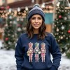 Simply Sage Market Women's Graphic Sweatshirt Nutcracker Pink - 2 of 4