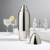 Viski Rocket Cocktail Shaker with Strainer Bar Set, Martini Shaker, Mixed Drink Shaker, Stainless Steel Cocktail Shaker, Bartending Tools, 24oz - 4 of 4