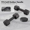 Adjustable Dumbbell Set of 2, for Women with Non-Slip Comfort Handle, Free Weights for Home Gym Exercise - 4 of 4