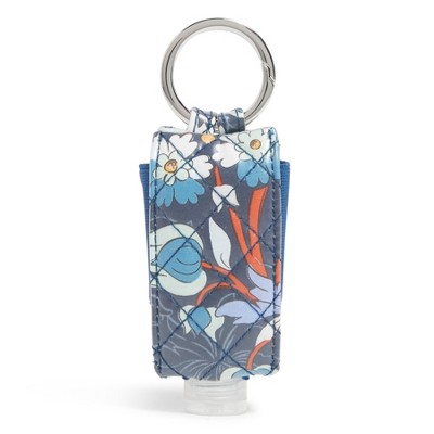 Vera Bradley Women's Outlet Cotton Hand Sanitizer Keychain